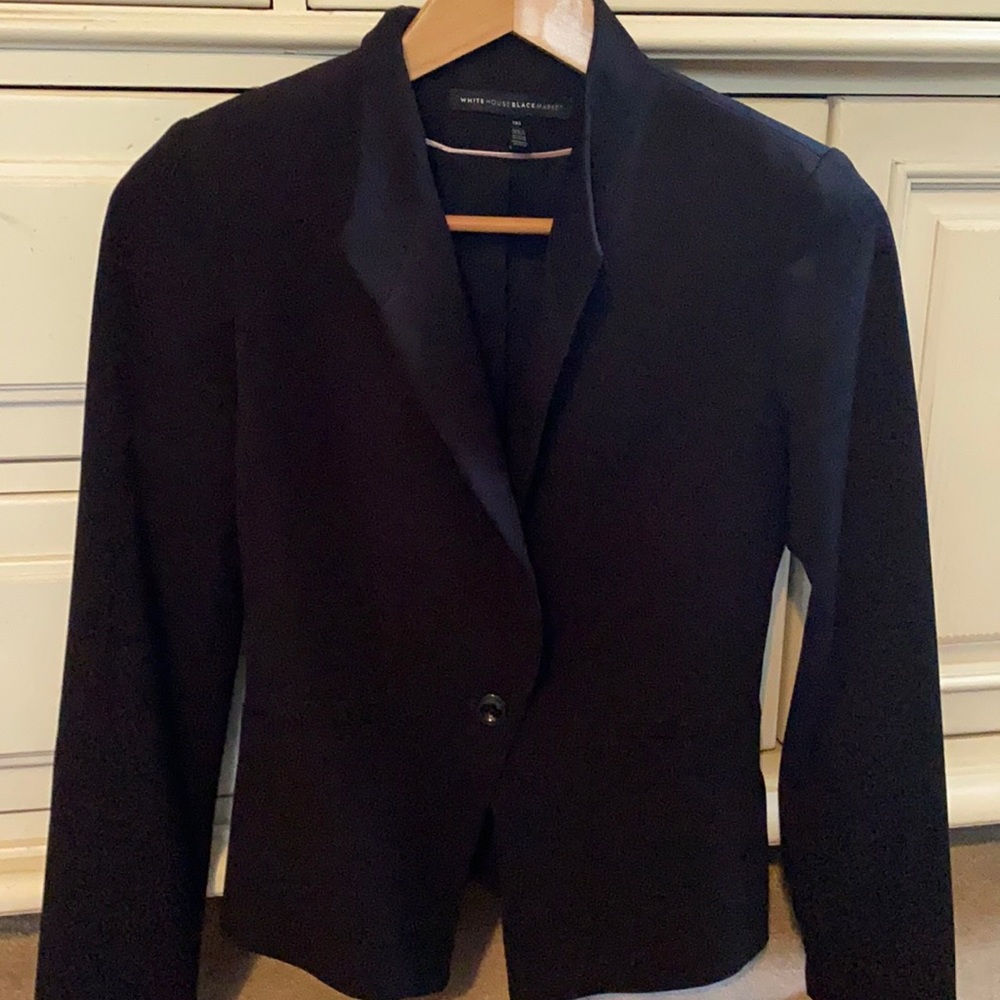 White House Black Market black blazer